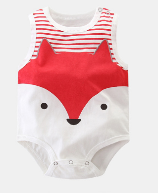 Sleeveless Baby rompers clothes newborn baby clothes